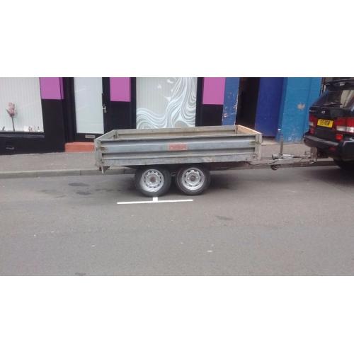 Galvanised dropside trailer (like ifor williams)