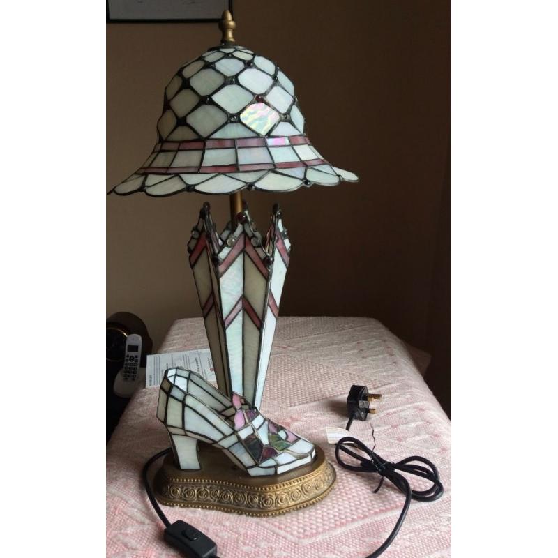 Tiffany Style Umbrella Lamp.