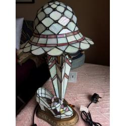 Tiffany Style Umbrella Lamp.