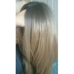 Human hair wig