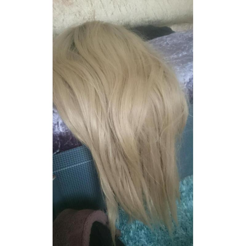 Human hair wig