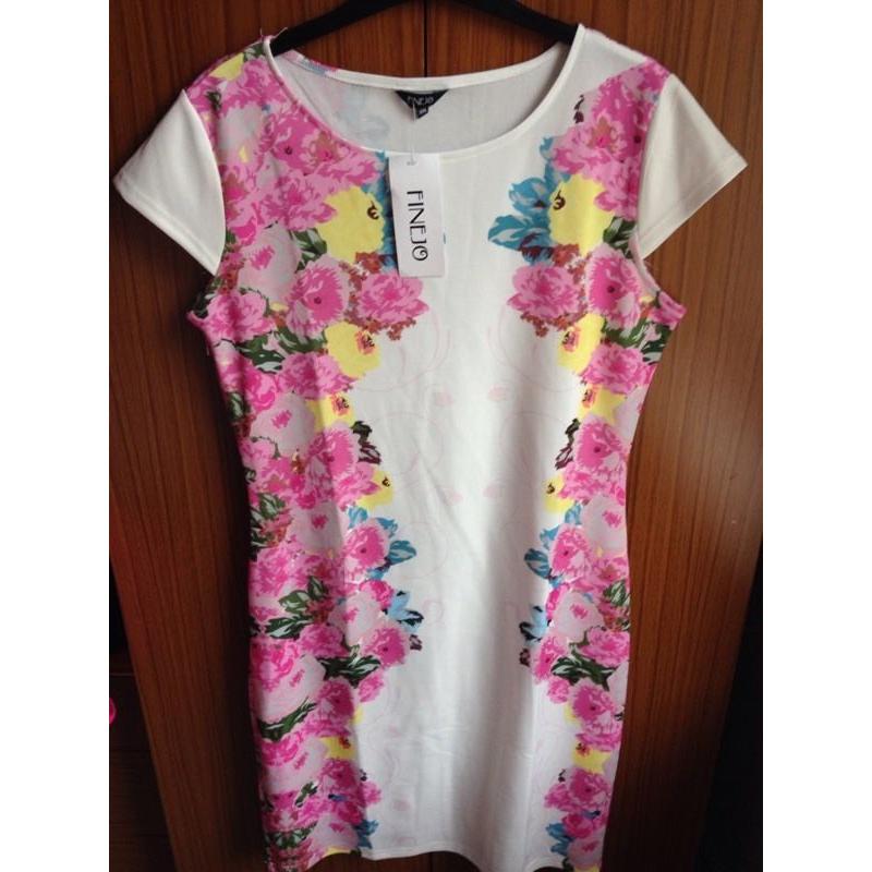 BNWT floral bodycon dress