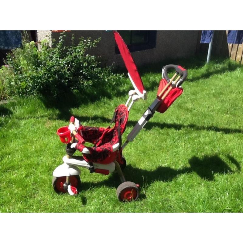 Smart trike dream 4 in 1 red