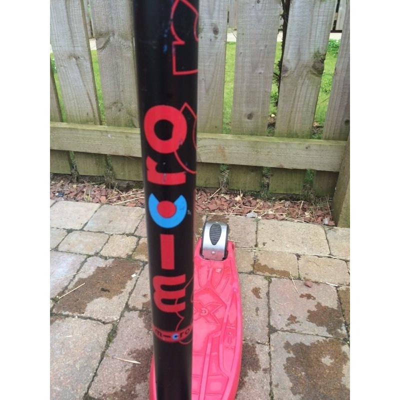 Pre loved Red Maxi Micro Scooter