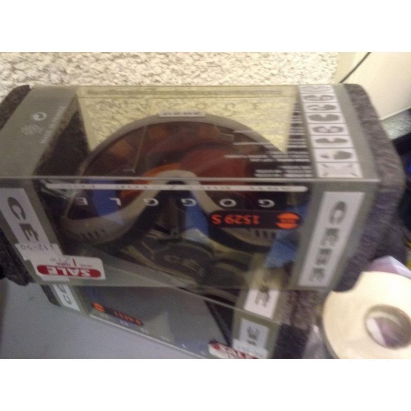Snowboarding goggles and two pair snowboarding gloves