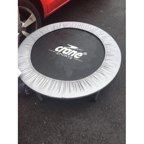 Small training trampoline