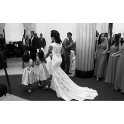 Beautiful ivory Lace Wedding Dress