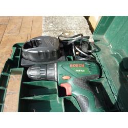 Bosch 14.4v drill in fitted case