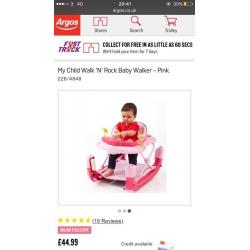 Rocker / walker pink
