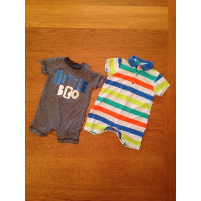 Gorgeous little baby boy outfit bundle.