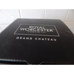 8 New Champagne flutes Boxed