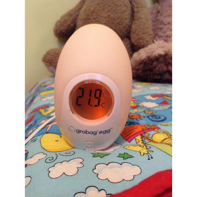 Gro Egg room thermometer