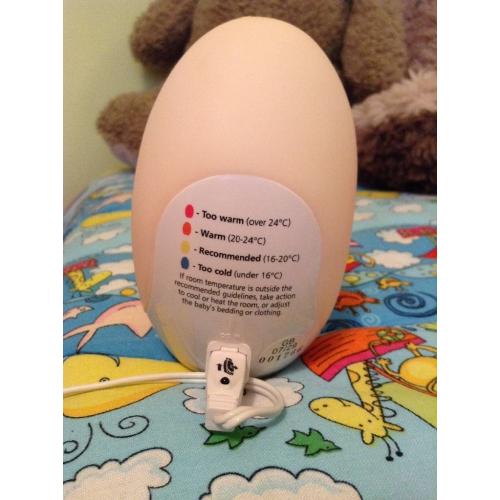Gro Egg room thermometer