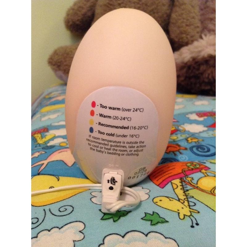 Gro Egg room thermometer