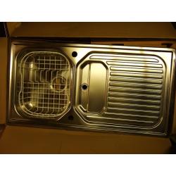 Magnet Aqualine BSD stainless steel draining board.