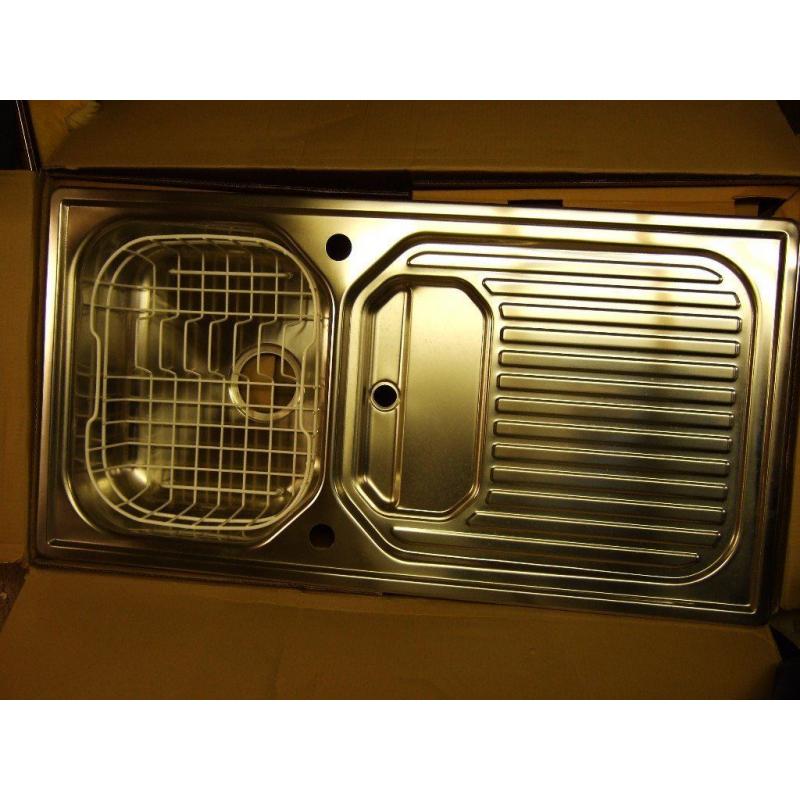 Magnet Aqualine BSD stainless steel draining board.