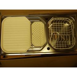 Magnet Aqualine BSD stainless steel draining board.