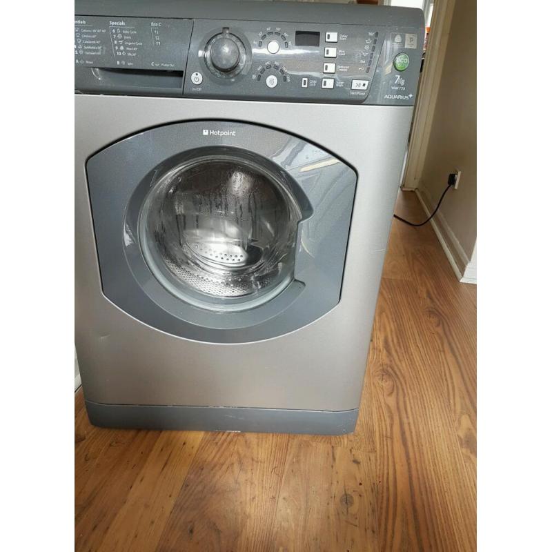 Hotpoint washing machine 7kg silver
