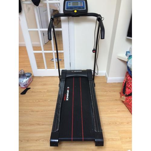 Confidence Power Trac Pro Motorised Treadmill Running Machine with 3 Manual Incline Settings