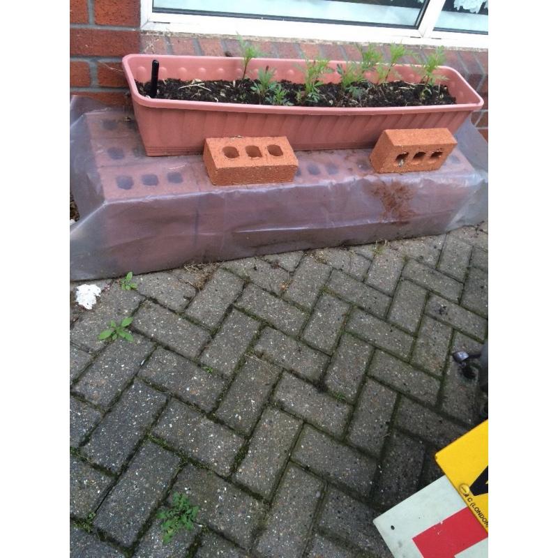 County red rustic bricks