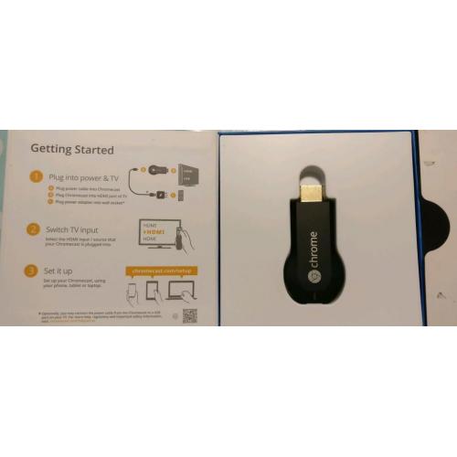 Chromecast Generation 1 (boxed, used and tested)
