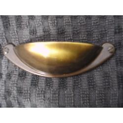 Dozens of Brass Door Fittings: handles, hinges, latches, locks, knobs, etc (many brand new)