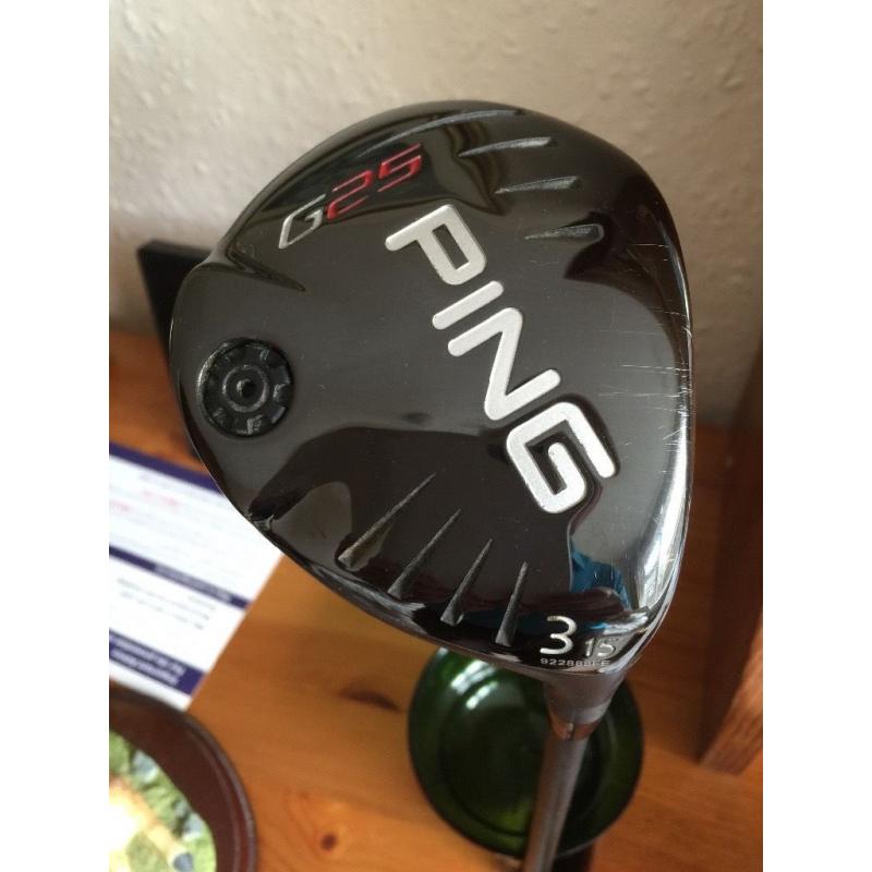 Ping G25 3 Wood 15 Degree