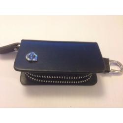 2 x Leather key case for volvo