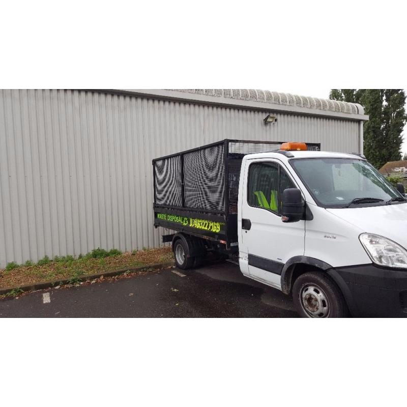 Waste Disposal, Rubbish Clearance, General Waste Removal in London - tipper 3,5t., 14 yds