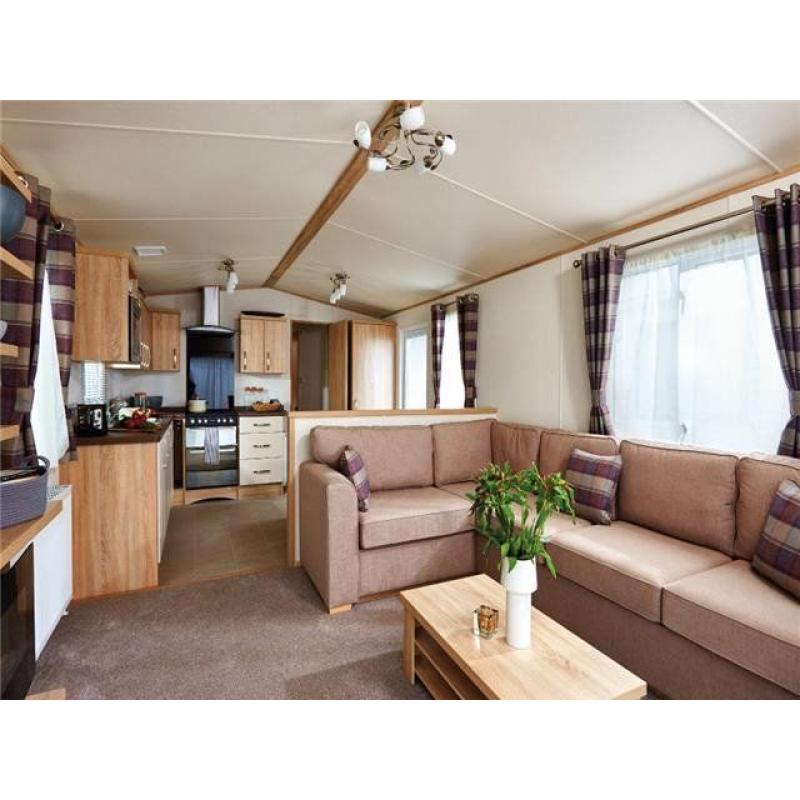 Static caravan holiday home on East Yorkshire coast holiday park Withernsea nr Hornsea & Tunstall