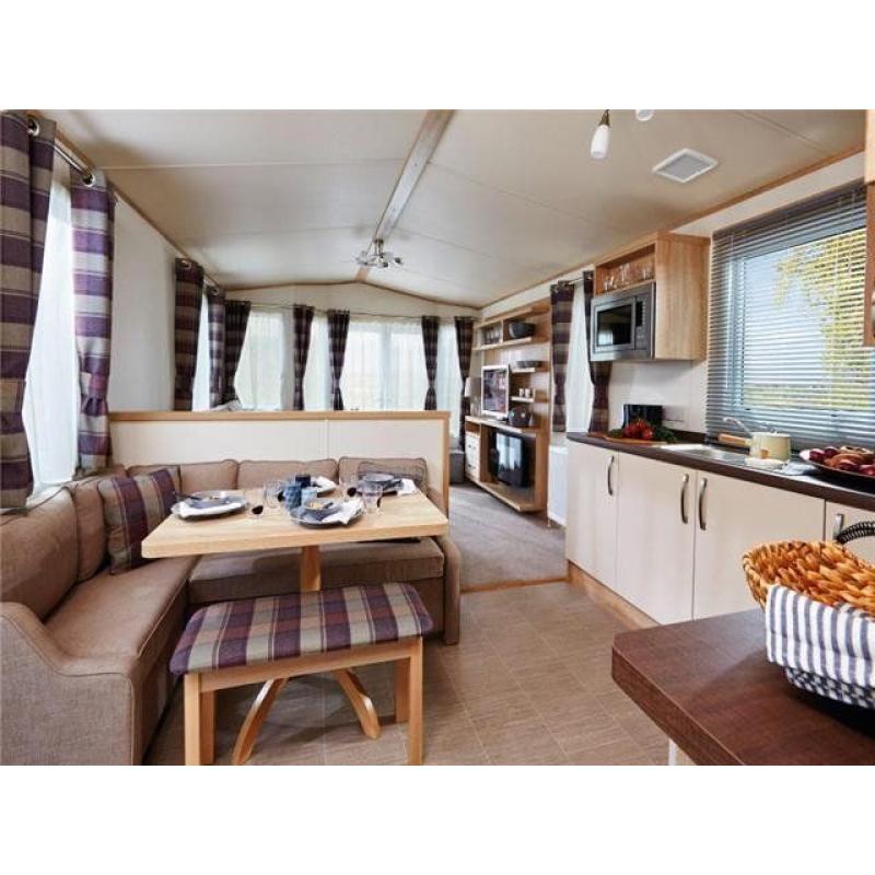 Static caravan holiday home on East Yorkshire coast holiday park Withernsea nr Hornsea & Tunstall