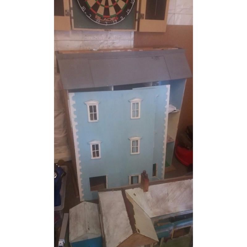 Huge wooden dolls house