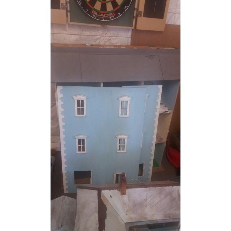 Huge wooden dolls house