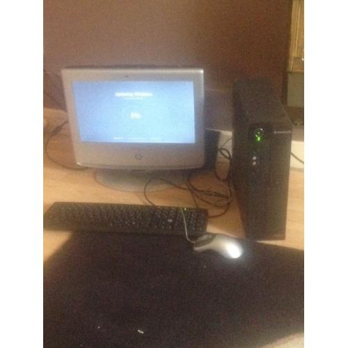 Lenovo ThinkCentre & HDTV Full PC Setup