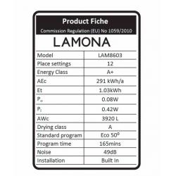 Howdens Lamona fully integrated dishwasher (Brand New, Never Used)