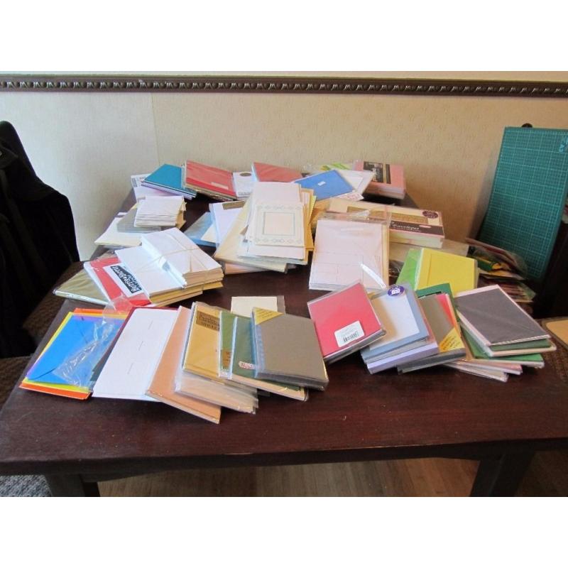 Complete collection for cardmakers (stamps, card, paper, pens, cutters, and much more!)