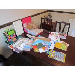 Complete collection for cardmakers (stamps, card, paper, pens, cutters, and much more!)