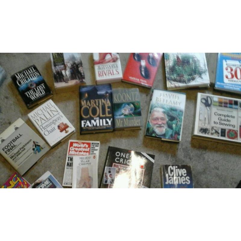 Various books approx 25