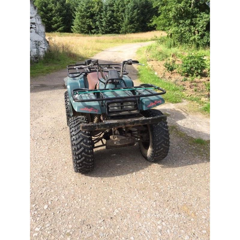 Yamaha big bear 350 4x4 quad