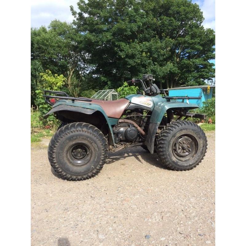 Yamaha big bear 350 4x4 quad