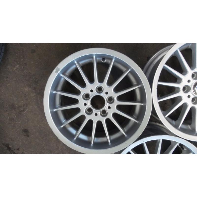 BMW 17" style 32 staggered alloys x5
