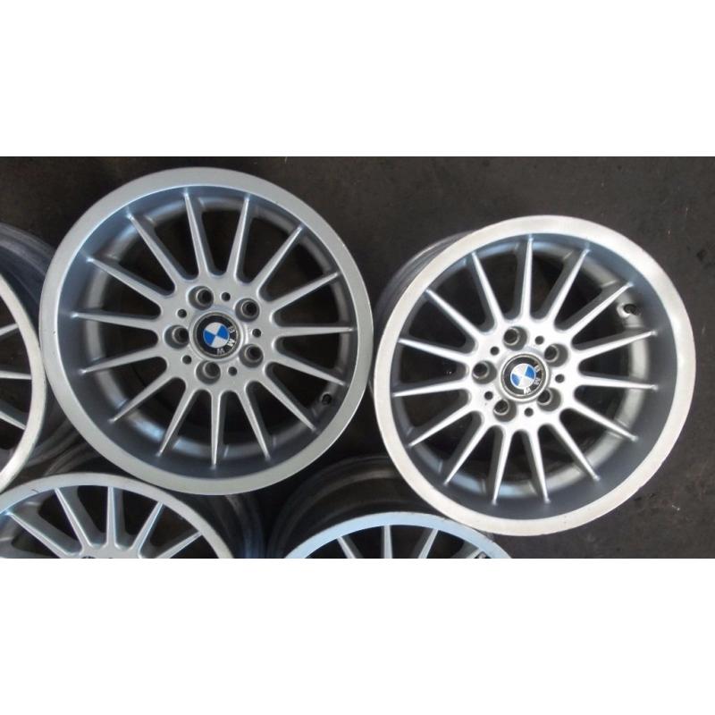BMW 17" style 32 staggered alloys x5