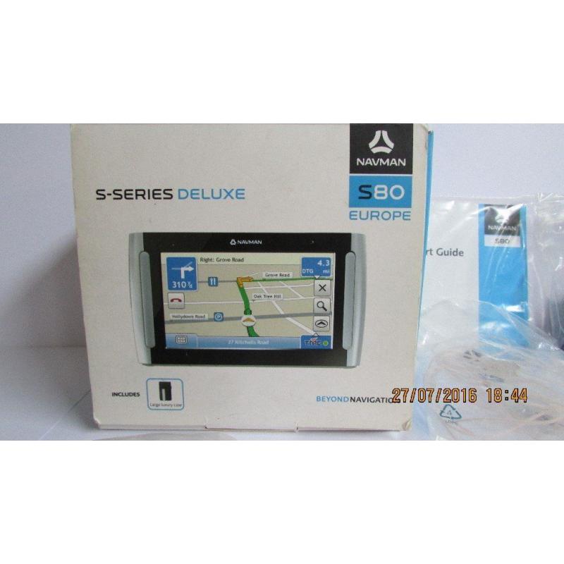 Navman S80 europe deluxe sat nav