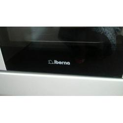 Iberna, 50cm single cavity gas cooker with hob top.