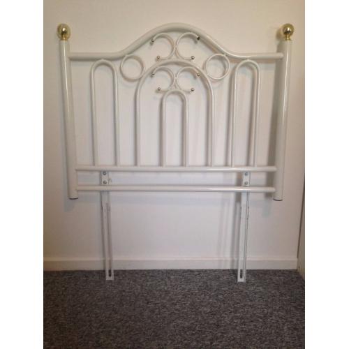 Single Bed Metal Headboard