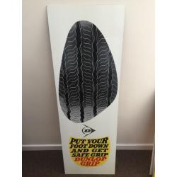 Dunlop Hardboard Garage Signs x 89