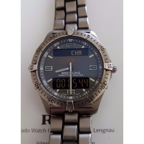 Breitling Repetition Minutes watch (real not fake)
