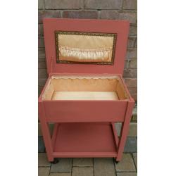 Sewing box / side table