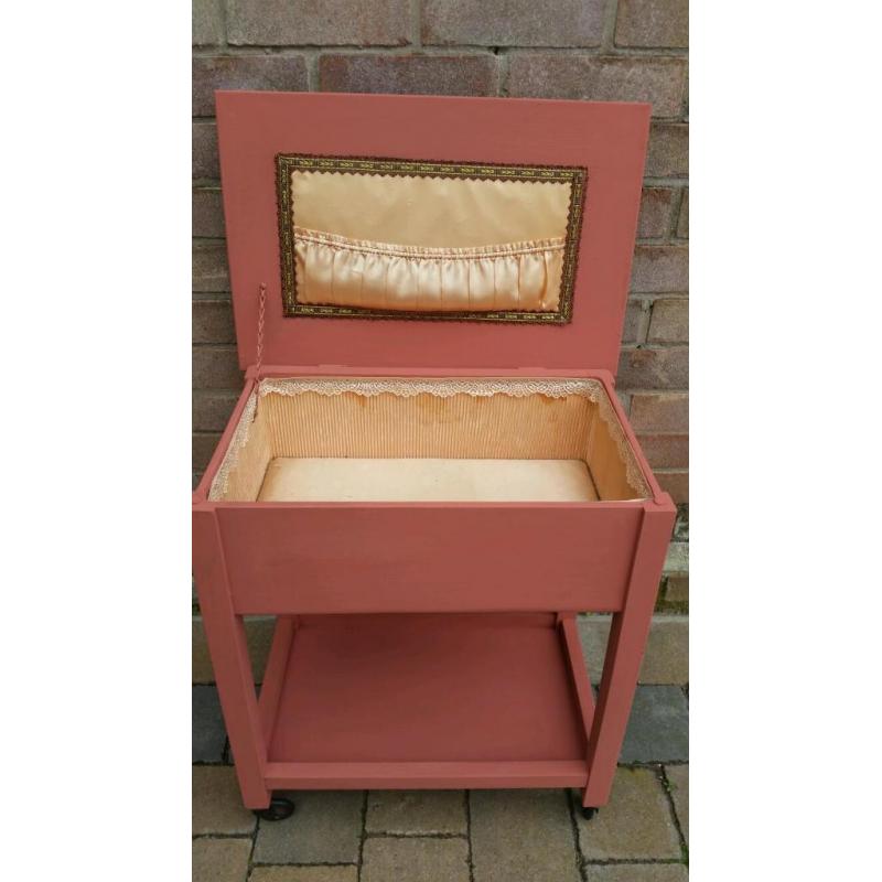 Sewing box / side table
