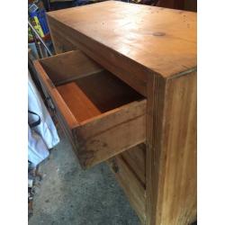 Antique chest of draws